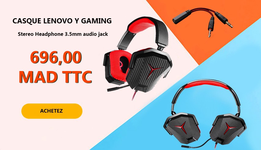 Casque Lenovo Y Gaming